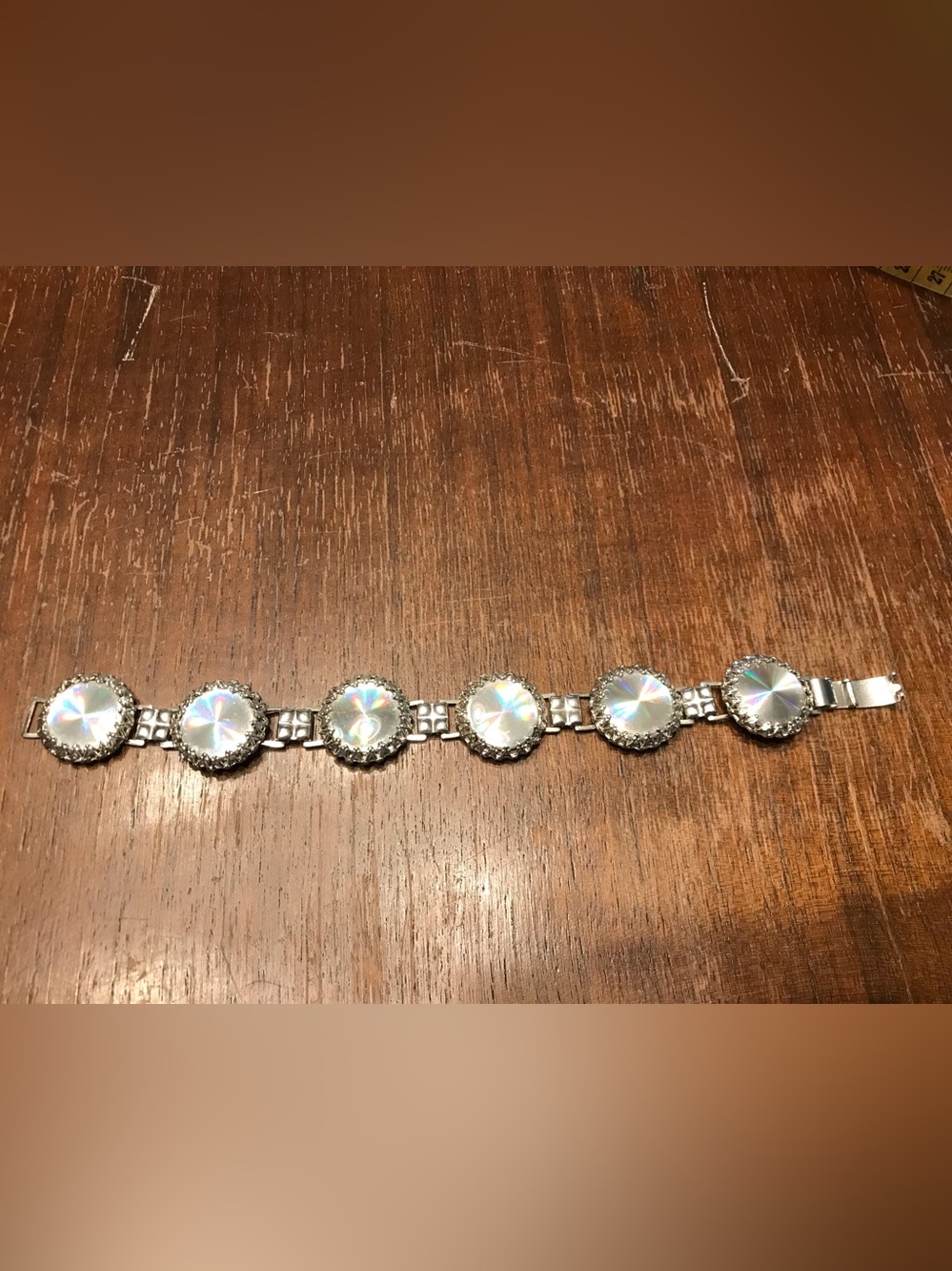 Funky Hippie Far Out Hologram Bracelet